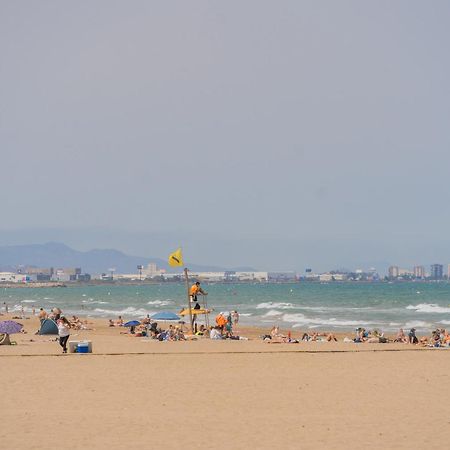 Alojamiento Nautico Junto A La Playa Malvarrosa Valencia Exterior foto
