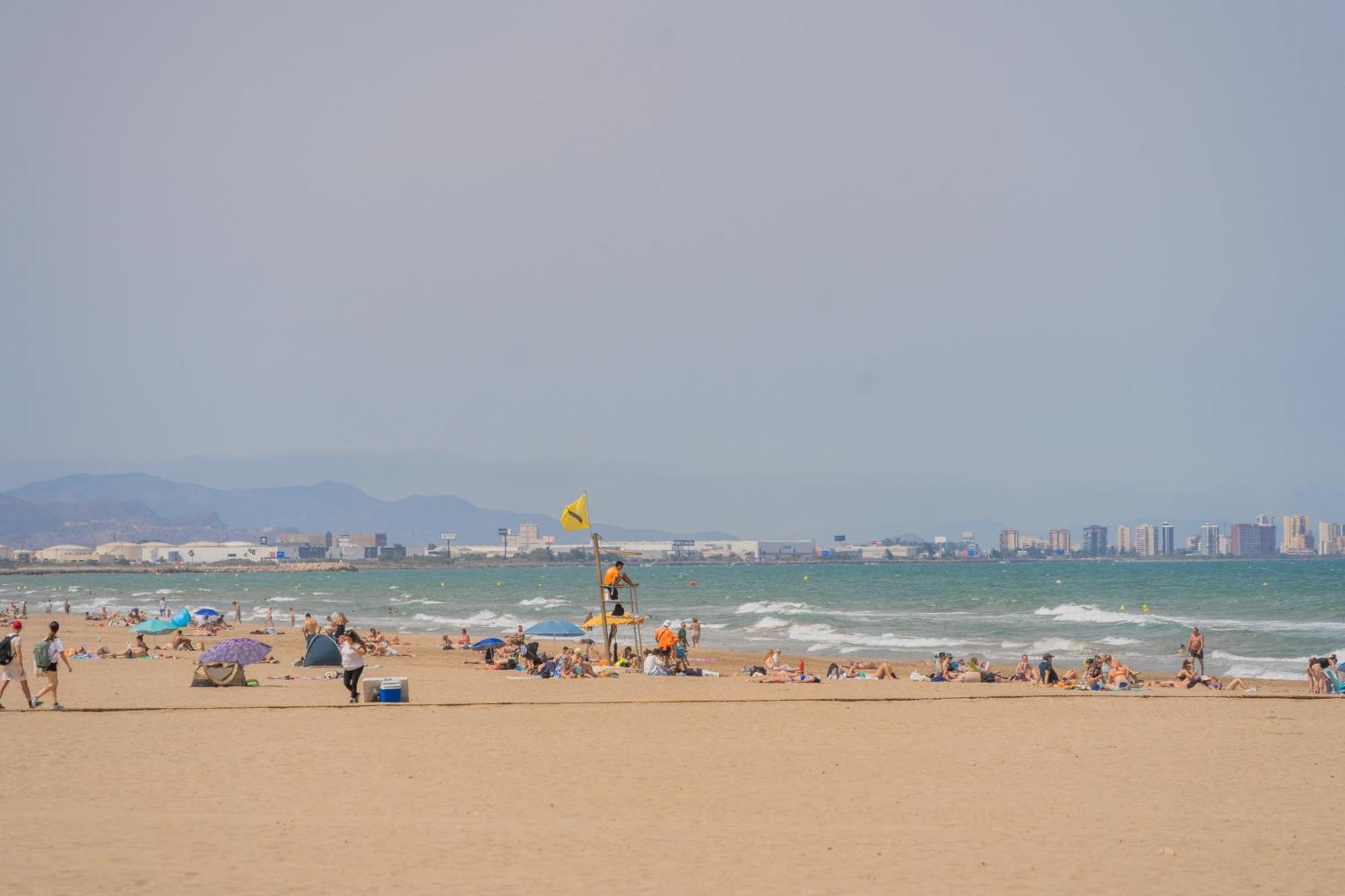 Alojamiento Nautico Junto A La Playa Malvarrosa Valencia Exterior foto